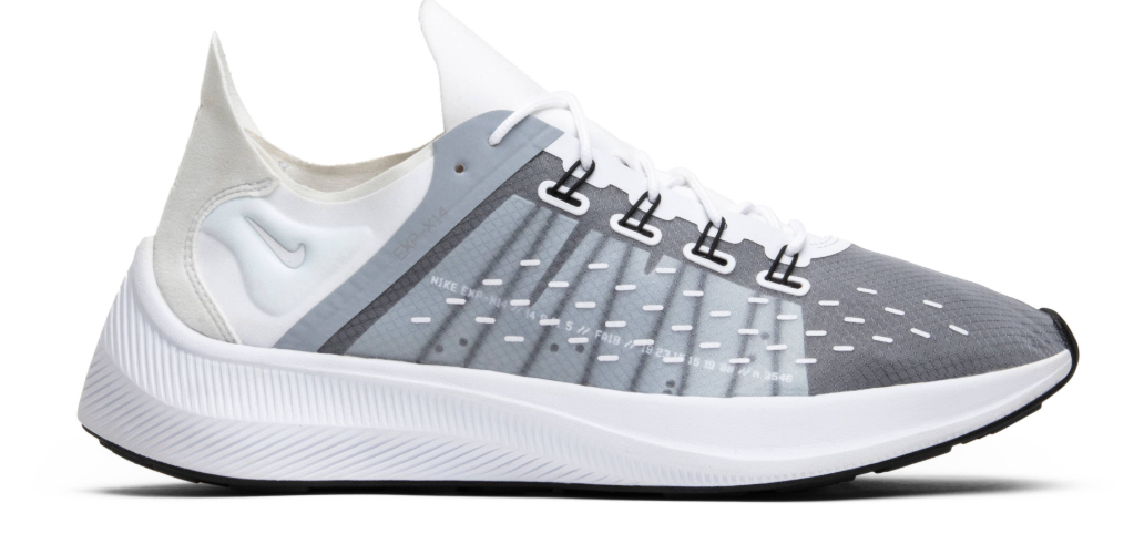 nike exp x14 uomo bianche